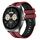Per Huawei Watch Buds 22mm cinturino sportivo in silicone bicolore (rosso + nero) Per Huawei Watch Buds 22mm cinturino sportivo in silicone bicolore (rosso + nero)
