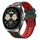 Per Huawei Watch Buds 22mm cinturino sportivo in silicone bicolore (verde + rosso) Per Huawei Watch Buds 22mm cinturino sportivo in silicone bicolore (verde + rosso)