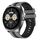 Per Huawei Watch Buds 22mm cinturino sportivo in silicone bicolore (grigio + nero)