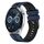 Per Huawei Watch GT3 46mm 22mm cinturino sportivo in silicone bicolore (blu + nero) Per Huawei Watch GT3 46mm 22mm cinturino sportivo in silicone bicolore (blu + nero)