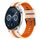 Per Huawei Watch GT3 46mm 22mm Cinturino sportivo in silicone bicolore (Starlight+arancione) Per Huawei Watch GT3 46mm 22mm Cinturino sportivo in silicone bicolore (Starlight+arancione)