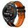 Per Huawei Watch GT Runner 22mm cinturino sportivo in silicone bicolore (nero + arancione) Per Huawei Watch GT Runner 22mm cinturino sportivo in silicone bicolore (nero + arancione)