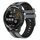 Per Huawei Watch GT Runner 22mm cinturino sportivo in silicone bicolore (grigio + nero)