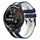 Per Huawei Watch GT Runner 22mm cinturino sportivo in silicone bicolore (blu + bianco) Per Huawei Watch GT Runner 22mm cinturino sportivo in silicone bicolore (blu + bianco)