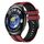 Per Huawei Watch 4 22mm cinturino sportivo in silicone bicolore (rosso + nero)
