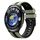 Per Huawei Watch 4 22mm cinturino sportivo in silicone bicolore (verde chiaro + nero)