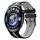Per Huawei Watch 4 22mm cinturino sportivo in silicone bicolore (nero + grigio) Per Huawei Watch 4 22mm cinturino sportivo in silicone bicolore (nero + grigio)