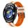 Per Huawei Watch 4 22mm cinturino sportivo in silicone bicolore (Starlight + arancione) Per Huawei Watch 4 22mm cinturino sportivo in silicone bicolore (Starlight + arancione)