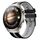 Per Huawei Watch 4 Pro 22mm cinturino sportivo in silicone bicolore (nero + grigio) Per Huawei Watch 4 Pro 22mm cinturino sportivo in silicone bicolore (nero + grigio)