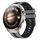 Per Huawei Watch 4 Pro 22mm Cinturino sportivo in silicone bicolore (grigio+nero) Per Huawei Watch 4 Pro 22mm Cinturino sportivo in silicone bicolore (grigio+nero)