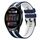 Per Huawei Watch 3 22mm cinturino sportivo in silicone bicolore (blu + bianco) Per Huawei Watch 3 22mm cinturino sportivo in silicone bicolore (blu + bianco)