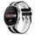 Per Huawei Watch 3 Pro 22mm Cinturino sportivo in silicone bicolore (nero+bianco) Per Huawei Watch 3 Pro 22mm Cinturino sportivo in silicone bicolore (nero+bianco)