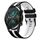 Per Huawei GT2 46mm 22mm cinturino sportivo in silicone bicolore (nero+bianco) Per Huawei GT2 46mm 22mm cinturino sportivo in silicone bicolore (nero+bianco)