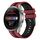Per Huawei Watch 3 Pro Nuovo cinturino sportivo in silicone bicolore da 22 mm (rosso + nero) Per Huawei Watch 3 Pro Nuovo cinturino sportivo in silicone bicolore da 22 mm (rosso + nero)