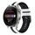 Per Huawei Watch 3 Pro Nuovo cinturino sportivo in silicone bicolore da 22 mm (bianco + nero) Per Huawei Watch 3 Pro Nuovo cinturino sportivo in silicone bicolore da 22 mm (bianco + nero)