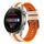 Per Huawei Watch 3 Pro Nuovo cinturino sportivo in silicone bicolore da 22 mm (Starlight + Arancione) Per Huawei Watch 3 Pro Nuovo cinturino sportivo in silicone bicolore da 22 mm (Starlight + Arancione)