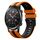 Per Honor Watch GS 3i 22mm cinturino sportivo in silicone bicolore (arancione + nero) Per Honor Watch GS 3i 22mm cinturino sportivo in silicone bicolore (arancione + nero)