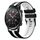 Per Honor Watch GS 3i 22mm cinturino sportivo in silicone bicolore (nero + bianco) Per Honor Watch GS 3i 22mm cinturino sportivo in silicone bicolore (nero + bianco)