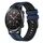 Per Honor Watch GS 3i 22mm cinturino sportivo in silicone bicolore (blu + nero) Per Honor Watch GS 3i 22mm cinturino sportivo in silicone bicolore (blu + nero)