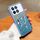 Per Redmi K70 / K70 Pro Custodia per telefono in TPU con supporto a farfalla con glitter sfumato placcato (Sierra Blue) Per Redmi K70 / K70 Pro Custodia per telefono in TPU con supporto a farfalla con glitter sfumato placcato (Sierra Blue)