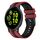 Per Garmin Vivoactive 5 20mm cinturino sportivo in silicone bicolore (rosso+nero) Per Garmin Vivoactive 5 20mm cinturino sportivo in silicone bicolore (rosso+nero)