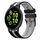 Per cinturino in silicone sportivo bicolore Garmin Vivoactive 5 20mm (nero + grigio) Per cinturino in silicone sportivo bicolore Garmin Vivoactive 5 20mm (nero + grigio)