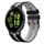 Per cinturino sportivo in silicone bicolore Garmin Active 5 20mm (nero + grigio) Per cinturino sportivo in silicone bicolore Garmin Active 5 20mm (nero + grigio)