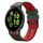 Per cinturino in silicone sportivo bicolore Garmin Active 5 20mm (verde + rosso) Per cinturino in silicone sportivo bicolore Garmin Active 5 20mm (verde + rosso)