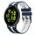Per Garmin Active 5 20mm cinturino sportivo in silicone bicolore (blu+bianco) Per Garmin Active 5 20mm cinturino sportivo in silicone bicolore (blu+bianco)