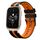 Per cinturino sportivo in silicone bicolore Garmin Forerunner Sq2 Music da 20 mm (nero + arancione) Per cinturino sportivo in silicone bicolore Garmin Forerunner Sq2 Music da 20 mm (nero + arancione)