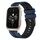 Per cinturino sportivo in silicone bicolore Garmin Forerunner Sq2 Music da 20 mm (blu + nero) Per cinturino sportivo in silicone bicolore Garmin Forerunner Sq2 Music da 20 mm (blu + nero)
