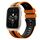 Per cinturino in silicone sportivo bicolore Garmin Forerunner Sq2 da 20 mm (arancione + nero) Per cinturino in silicone sportivo bicolore Garmin Forerunner Sq2 da 20 mm (arancione + nero)