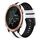 Per cinturino in silicone sportivo bicolore Garmin Forerunner 645 Music da 20 mm (bianco + nero)