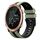 Per cinturino per orologio sportivo in silicone bicolore Garmin Forerunner 645 Music da 20 mm (verde chiaro + nero) Per cinturino per orologio sportivo in silicone bicolore Garmin Forerunner 645 Music da 20 mm (verde chiaro + nero)