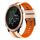 Per Garmin Forerunner 645 Music 20mm cinturino sportivo in silicone bicolore (Starlight + arancione) Per Garmin Forerunner 645 Music 20mm cinturino sportivo in silicone bicolore (Starlight + arancione)