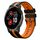 Per cinturino sportivo in silicone bicolore Garmin Venu 2 Plus da 20 mm (nero + arancione) Per cinturino sportivo in silicone bicolore Garmin Venu 2 Plus da 20 mm (nero + arancione)