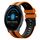 Per cinturino sportivo in silicone bicolore Garmin Vivoactive3 Music da 20 mm (arancione + nero) Per cinturino sportivo in silicone bicolore Garmin Vivoactive3 Music da 20 mm (arancione + nero)