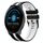Per cinturino sportivo in silicone bicolore Garmin Vivoactive3 Music da 20 mm (nero + bianco)