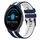 Per cinturino per orologio sportivo in silicone bicolore Garmin Vivoactive3 Music da 20 mm (blu + bianco) Per cinturino per orologio sportivo in silicone bicolore Garmin Vivoactive3 Music da 20 mm (blu + bianco)