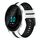 Per cinturino in silicone sportivo bicolore Garmin Forerunner 55 da 20 mm (bianco + nero) Per cinturino in silicone sportivo bicolore Garmin Forerunner 55 da 20 mm (bianco + nero)