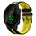 Per Garmin Forerunner 158 cinturino sportivo in silicone bicolore da 20 mm (nero + giallo) Per Garmin Forerunner 158 cinturino sportivo in silicone bicolore da 20 mm (nero + giallo)