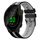 Per cinturino in silicone sportivo bicolore Garmin Forerunner 158 da 20 mm (nero + grigio) Per cinturino in silicone sportivo bicolore Garmin Forerunner 158 da 20 mm (nero + grigio)