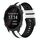 Per Garmin Forerunner 245 Music 20mm cinturino sportivo in silicone bicolore (bianco+nero) Per Garmin Forerunner 245 Music 20mm cinturino sportivo in silicone bicolore (bianco+nero)