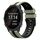 Per cinturino per orologio sportivo in silicone bicolore Garmin Forerunner 245 Music da 20 mm (verde chiaro + nero) Per cinturino per orologio sportivo in silicone bicolore Garmin Forerunner 245 Music da 20 mm (verde chiaro + nero)