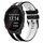Per cinturino in silicone sportivo bicolore Garmin Forerunner 245 Music da 20 mm (nero + bianco) Per cinturino in silicone sportivo bicolore Garmin Forerunner 245 Music da 20 mm (nero + bianco)