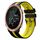 Per Garmin Forerunner 645 20mm cinturino sportivo in silicone bicolore (nero+giallo) Per Garmin Forerunner 645 20mm cinturino sportivo in silicone bicolore (nero+giallo)