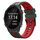 Per Garmin Forerunner 245 20mm cinturino sportivo in silicone bicolore (verde+rosso) Per Garmin Forerunner 245 20mm cinturino sportivo in silicone bicolore (verde+rosso)