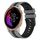 Per cinturino in silicone sportivo bicolore Garmin Venu da 20 mm (grigio + nero)