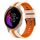 Per cinturino sportivo in silicone bicolore Garmin Venu da 20 mm (Starlight + arancione) Per cinturino sportivo in silicone bicolore Garmin Venu da 20 mm (Starlight + arancione)