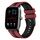 Per Amazfit GTS 2 Mini cinturino sportivo in silicone bicolore da 20 mm (rosso + nero) Per Amazfit GTS 2 Mini cinturino sportivo in silicone bicolore da 20 mm (rosso + nero)